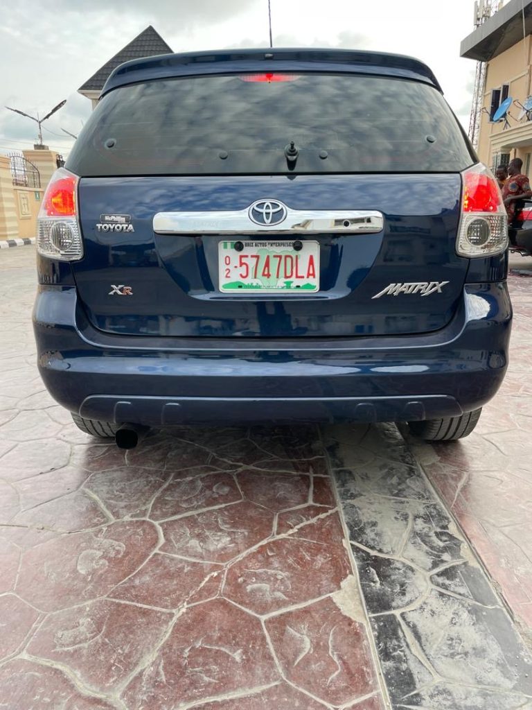 2007 Toyota Matrix (Unregistered)